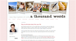 Desktop Screenshot of jenthousandwords.com